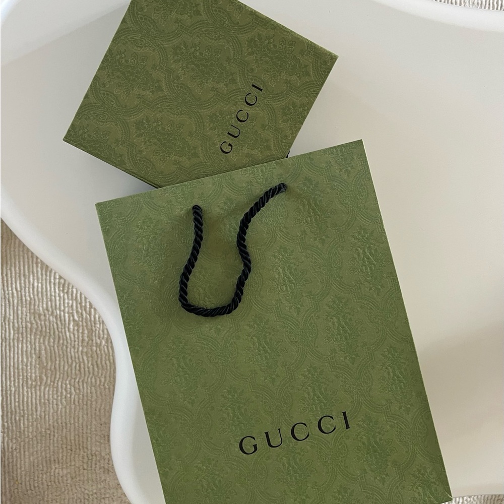 Gucci Gift Box & Shopping Bag Set